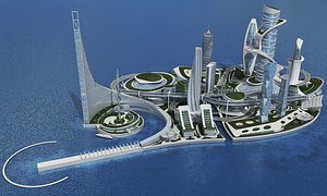 Future City 3D Models for Download | TurboSquid