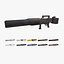 10 Anti-Drone Gun A Collection - SciFi Jamming Weaponry
