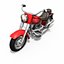 Heavy Motorcycle with Sidecar