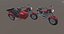 Heavy Motorcycle with Sidecar