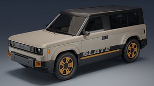 Slate Truck SUV Kit Posted Up 3D Model 2027
