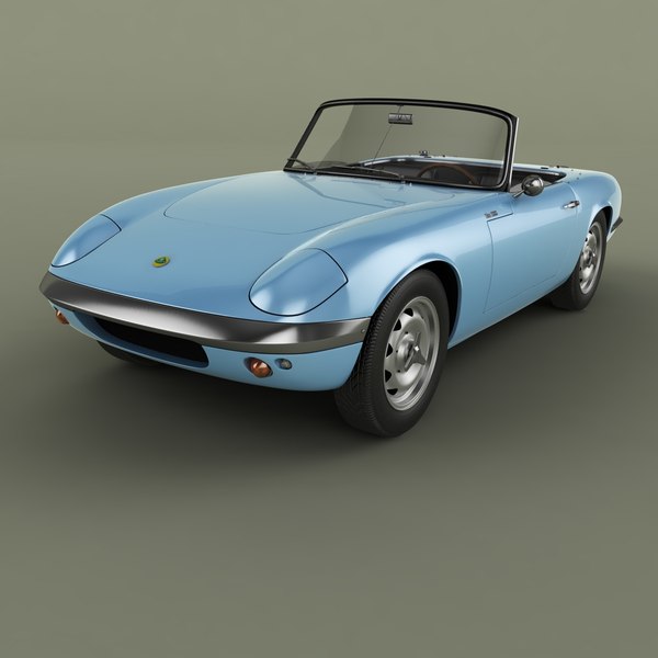 3D 1962 elan s1 model