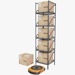 Warehouse Robot Generic All PBR Unity UE Textures