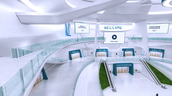Convention center model - TurboSquid 1780288