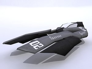 Space Racing Ship 02