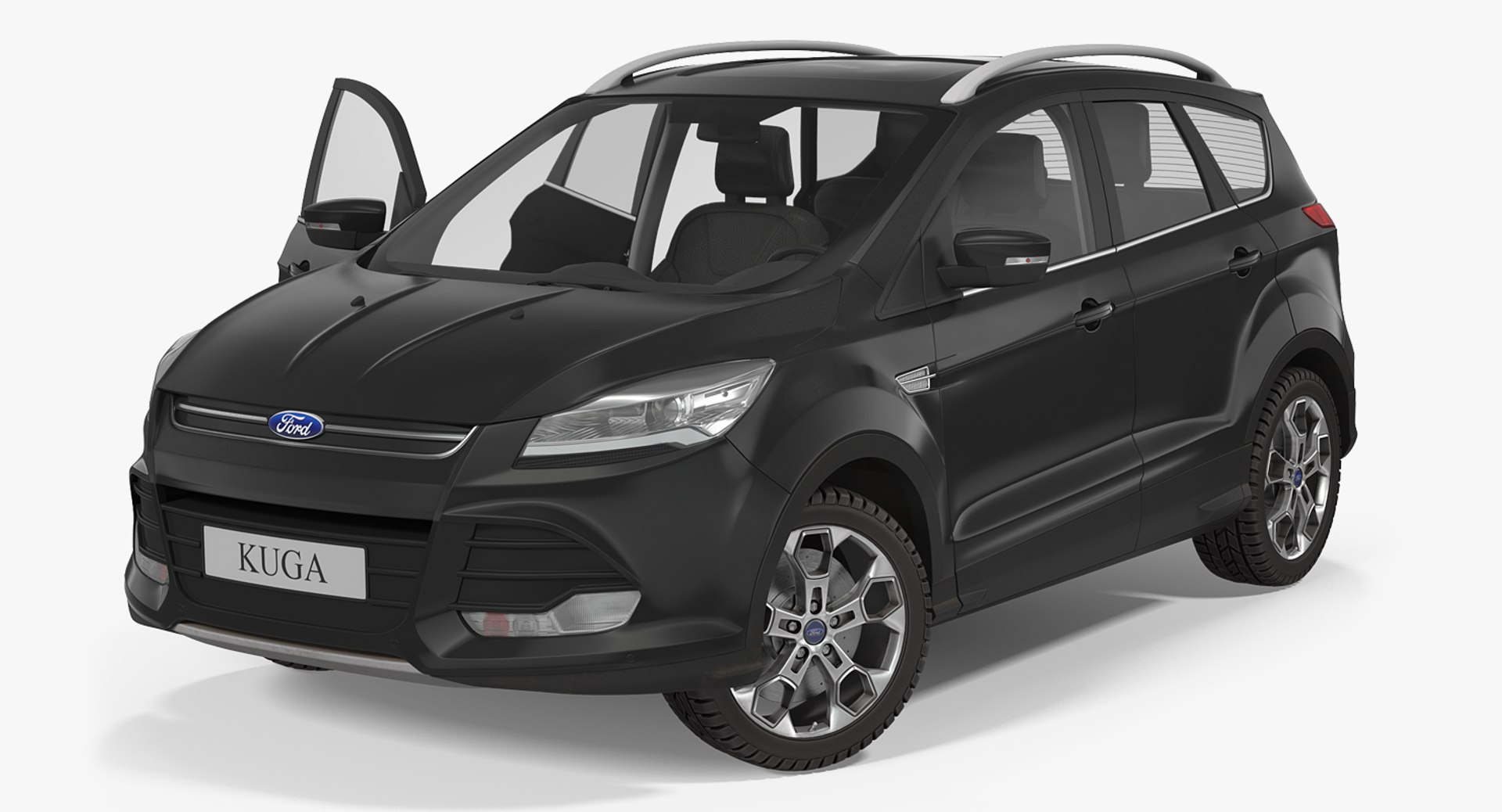Ford Kuga FWD 2016 Rigged 3D model preview