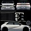 Electro Car 10 low poly car