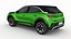Electro Car 10 low poly car