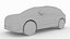 Electro Car 10 low poly car