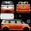 Electro Car 10 low poly car