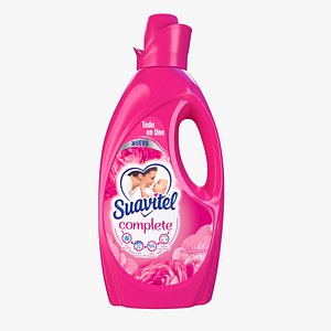 3D softener bottle suavitel model