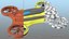 Drone Quadrocopter Cargo giallo
