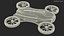 Drone Quadrocopter Cargo giallo
