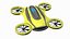 Drone Quadrocopter Cargo giallo