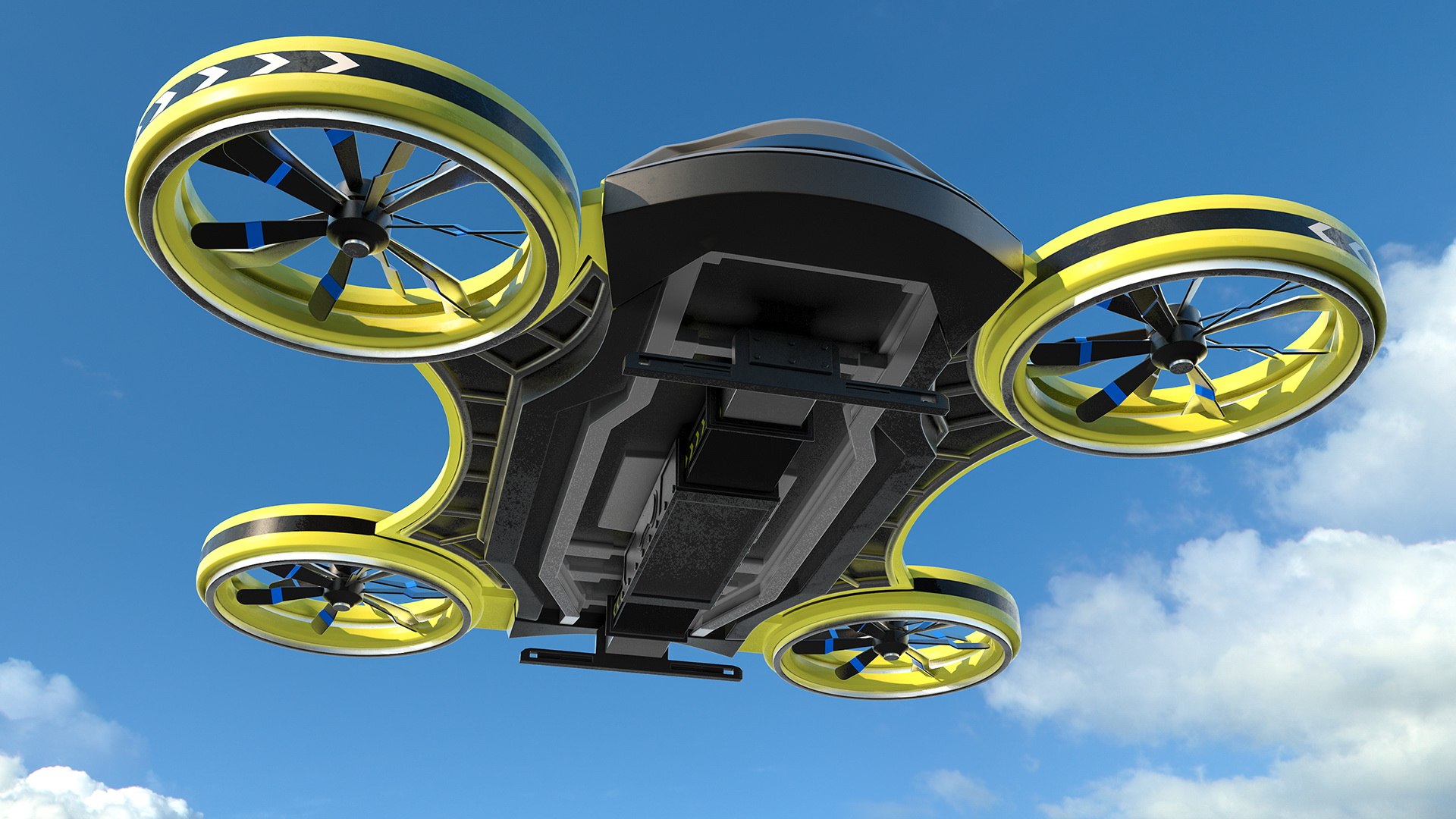 3D yellow cargo quadrocopter drone https://p.turbosquid.com/ts-thumb/18/VDcztC/m86kDp0o/yellowcargoquadrocopterdronemb3dmodel003/jpg/1573945069/1920x1080/fit_q87/2ef23c25ef8e6f3087933bbdeaf945fd830e5c10/yellowcargoquadrocopterdronemb3dmodel003.jpg