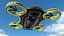 Drone Quadrocopter Cargo giallo
