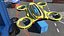 Drone Quadrocopter Cargo giallo