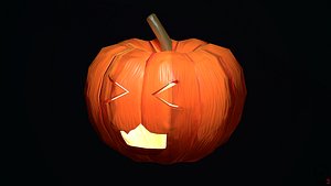 halloween anime pumpkin model