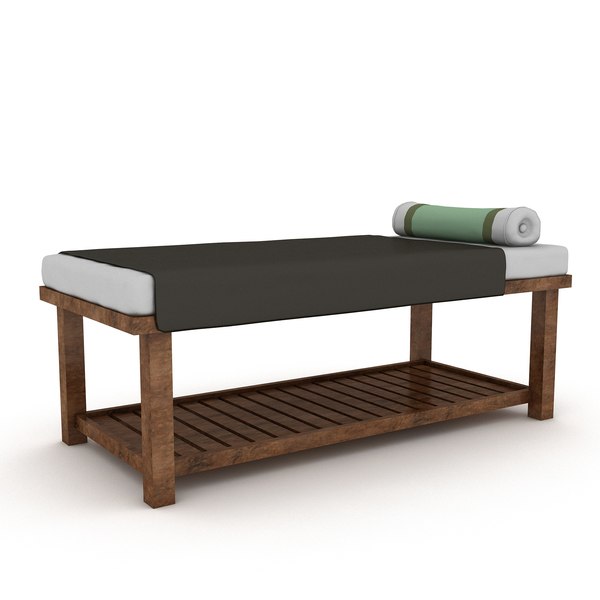 massage bed 3D model