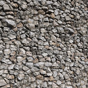 Ultra realistic Decorative Castle Wall 3D model