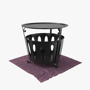 Side table 3D model