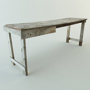 Old Workbench Table