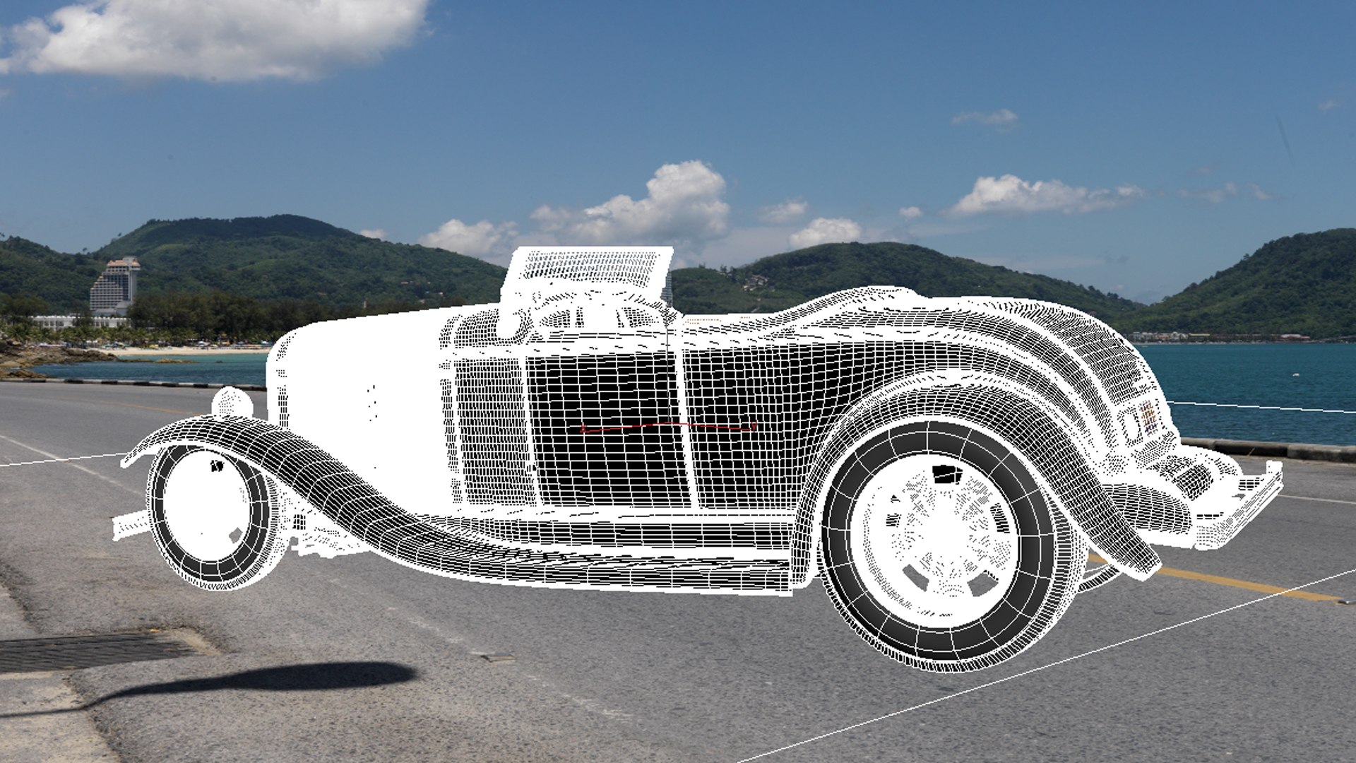 Ford1932 Hotrod W Fenders 3D Model - TurboSquid 1975747