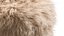 Beliani TUKKI Faux Fur Pouffe