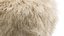 Beliani TUKKI Faux Fur Pouffe