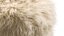 Beliani TUKKI Faux Fur Pouffe