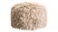 Beliani TUKKI Faux Fur Pouffe