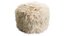 Beliani TUKKI Faux Fur Pouffe