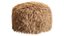 Beliani TUKKI Faux Fur Pouffe
