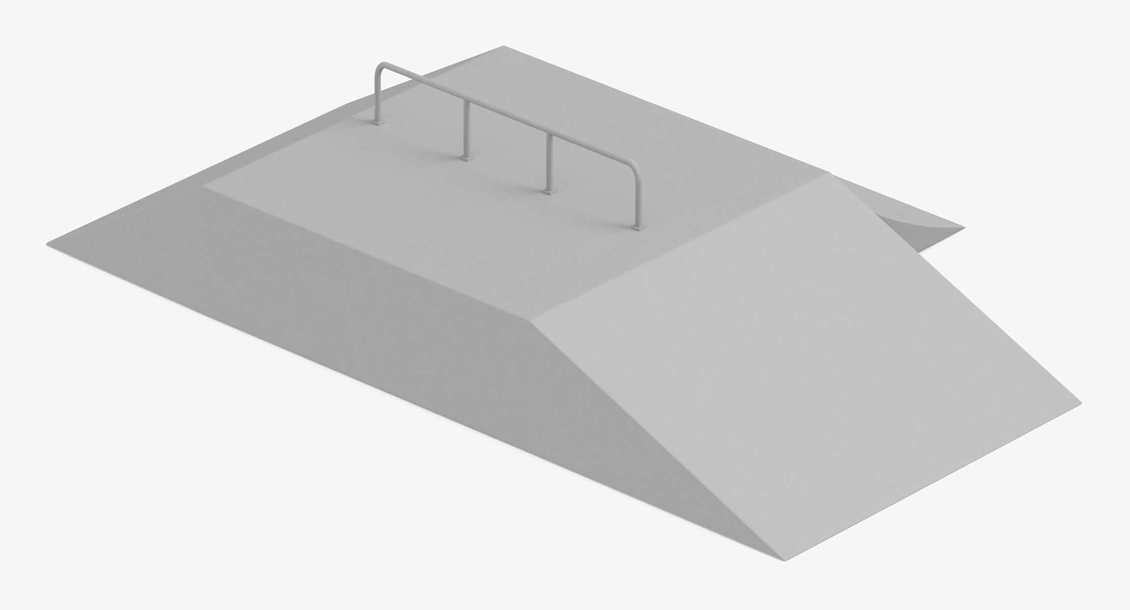 3d skate ramp fun model