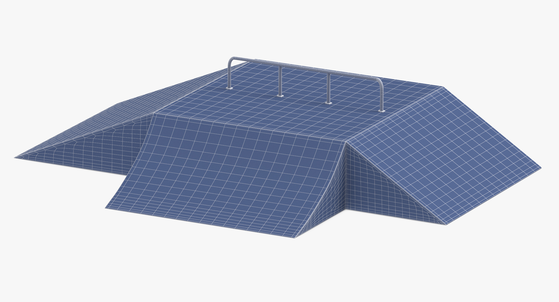 3d skate ramp fun model