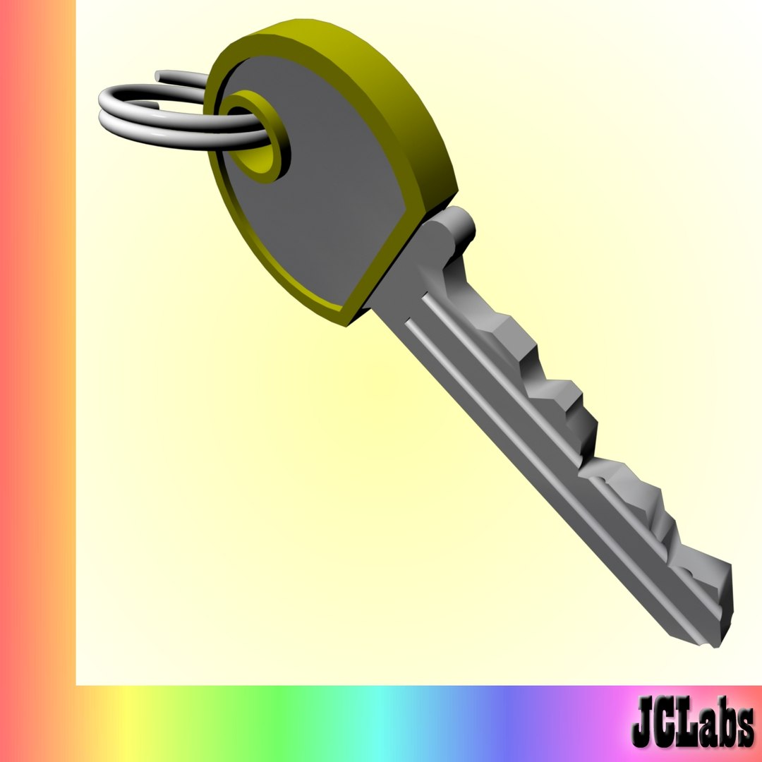 3d model key
