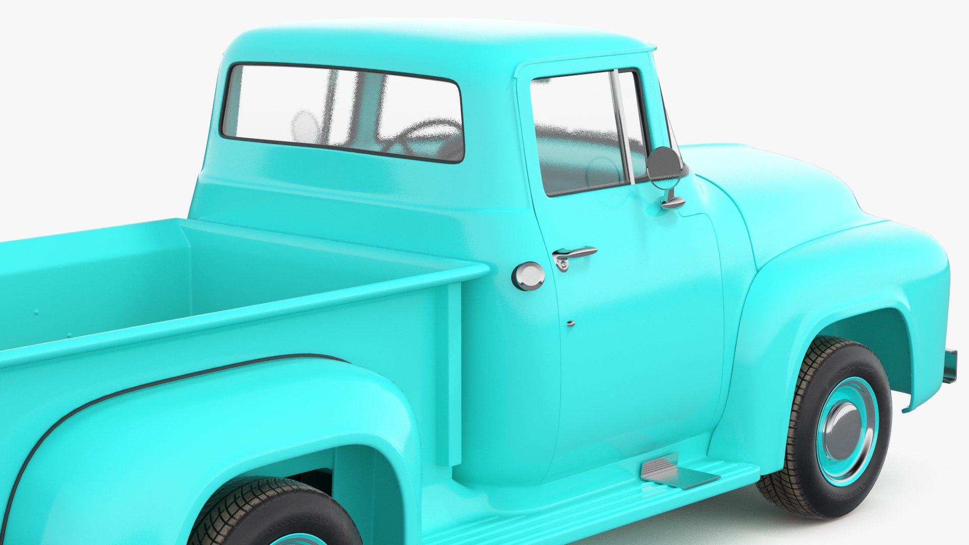 3D Classic Pickup Truck - TurboSquid 1528479