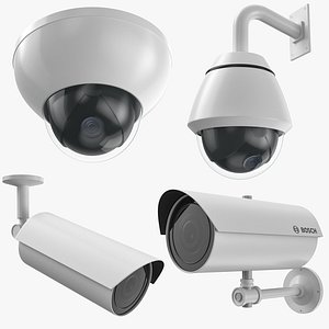 Security Cameras Collection 3D Model