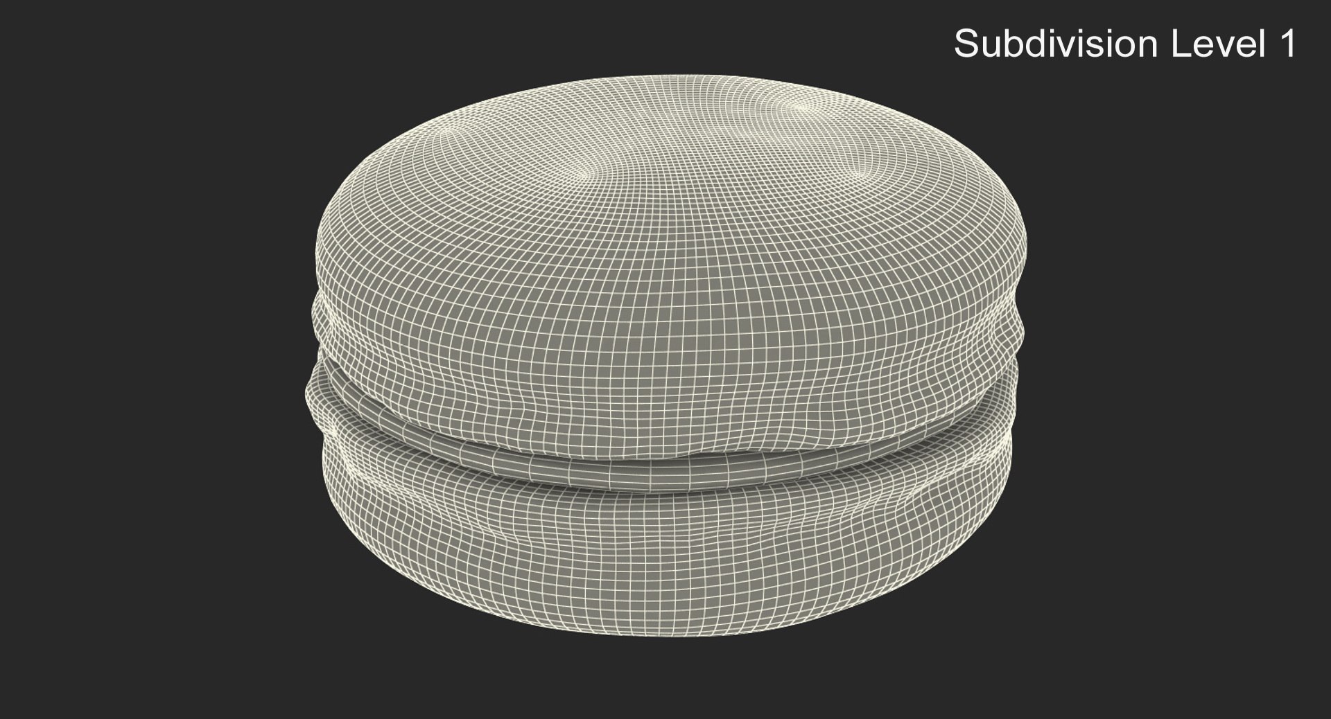3D French Macaron Dessert Model - TurboSquid 2385566