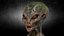 Green Alien Creature