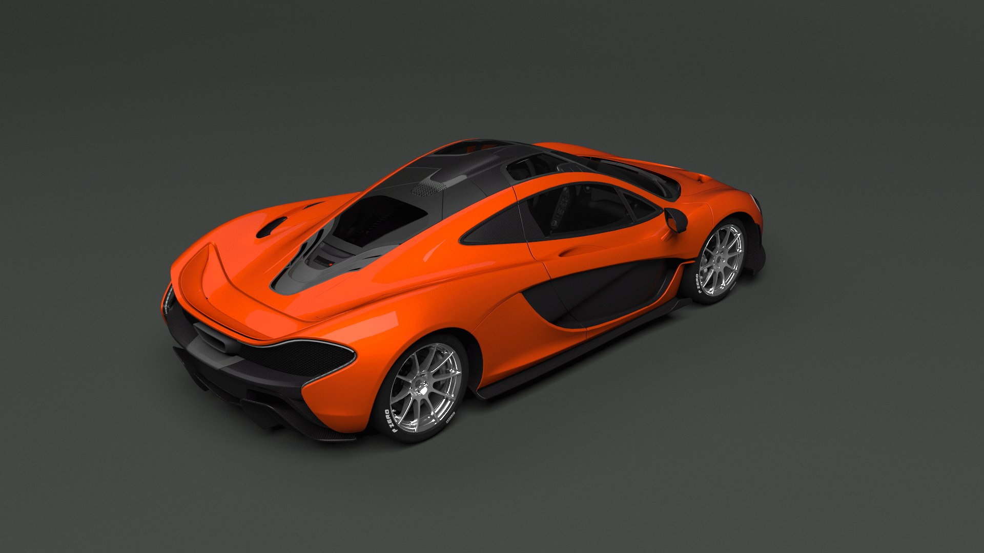 Mclaren P1 3D Model - TurboSquid 1310711