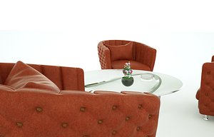 ikeapablo armchairbb 3D model