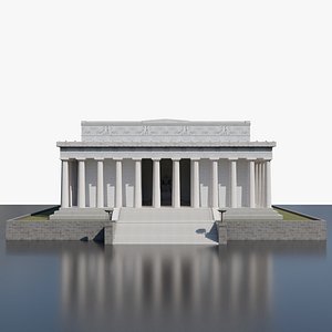Lincoln Memorial 3D model