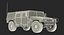 Soft top Troop Carrier HMMWV m1035 Rigged Desert
