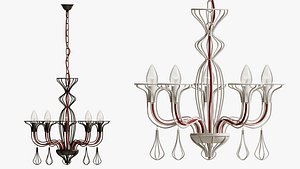 pendant imagination black 3D