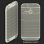 HTC One Mini 2 Silver 3D Model