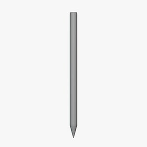 Basic Pencil - Geometry Only No Textures No Materials
