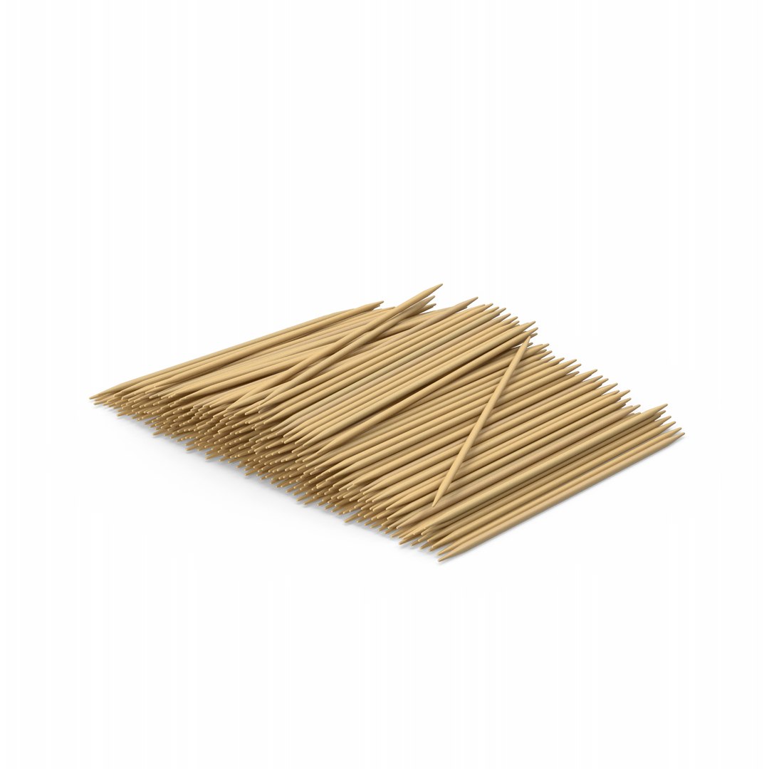 Pile Of Toothpicks 3D model - TurboSquid 1893692