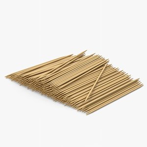 Pile Of Toothpicks 3D model