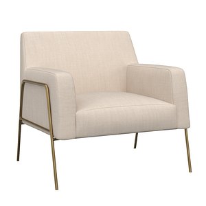 Cybil Lounge Chair 3D model